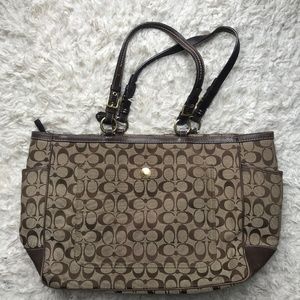 Coach Laptop/Work/Diaper Bag/Shoulder Tote